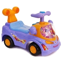 Детский автомобиль "Funny Car", цвет: светло-фиолетовый артикул 494a.