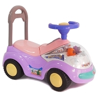 Детский автомобиль-каталка "Space Tolocar", цвет: сиреневый артикул 499a.